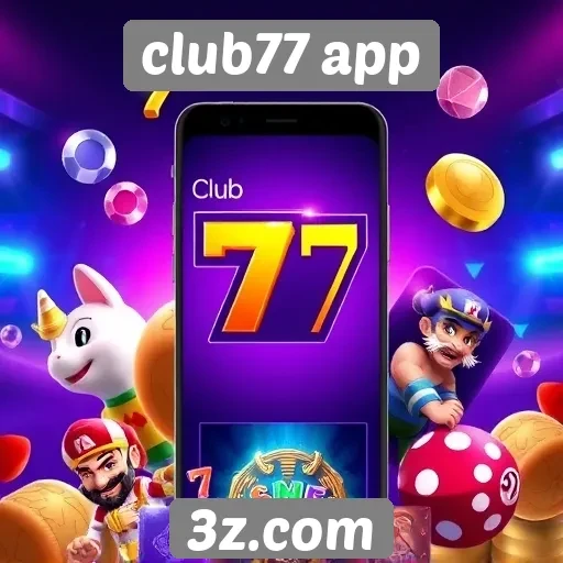 Club77 App oferece variedade de jogos online