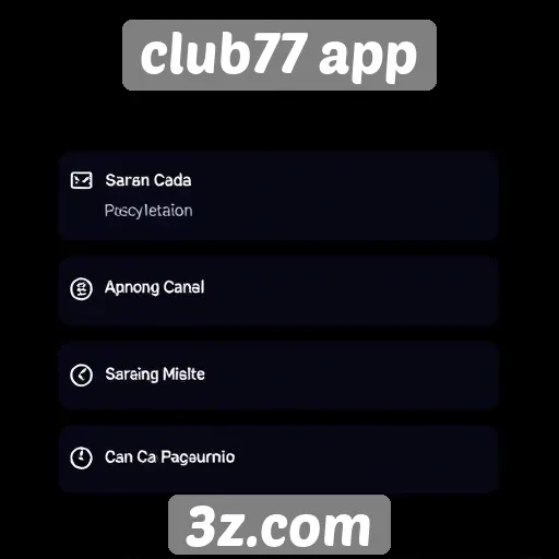 Métodos de pagamento disponíveis no Club77 App